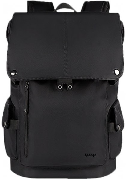 Plecak dla laptopa Sponge Tourist 15.4" Black (633632022111) - obraz 2