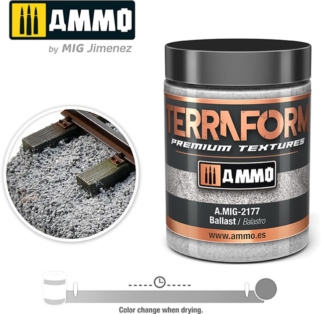 Акрилова паста Ammo Terraform Premium Ballast 100 мл (8432074021773) - зображення 1