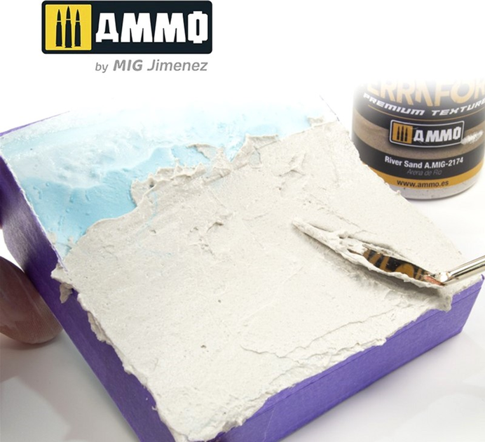 Акрилова паста Ammo Terraform Premium River Sand 100 мл (8432074021742) - зображення 2