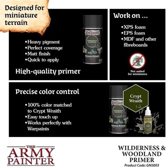 Primer-spray The Army Painter Gamemaster Wilderness & Woodland Spray 300 ml (5713799300392) - obraz 2