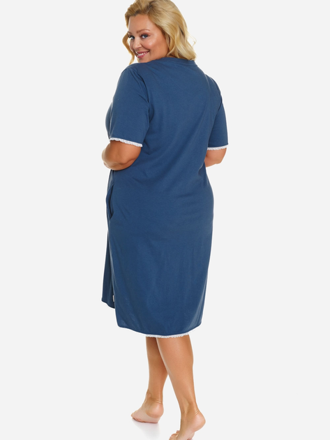 Koszula nocna damska Doctor Nap TB.5366 XL Granatowa (5902701193386) - obraz 2