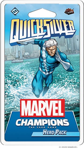 Додаток до настільної гри Marvel Champions Fantasy Flight Games: Hero Pack Quicksilver (0841333111694) - зображення 1