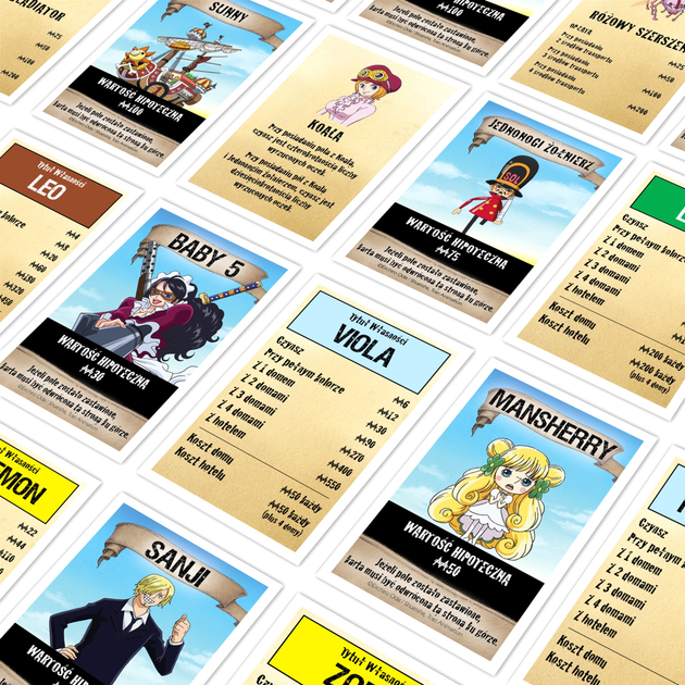 Gra planszowa Winning Moves One Piece Monopoly (5036905053556) - obraz 5
