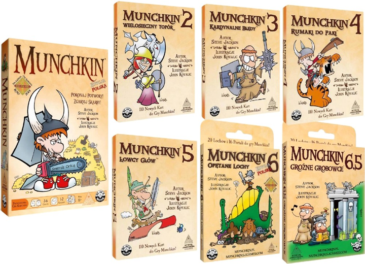 Настільна гра Black Monk Munchkin (5901549119237) - зображення 2