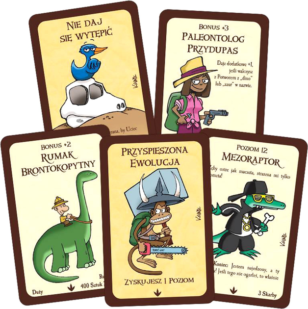 Dodatek do gry planszowej Black Monk Munchkin 9 Dinożarły Nie Wymarły (5907729440085) - obraz 6