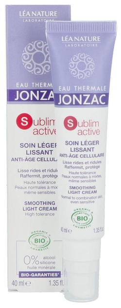 Крем для обличчя Jonzac Anti-Aging Smoothing Light Cream 40 мл (3517360014679) - зображення 1