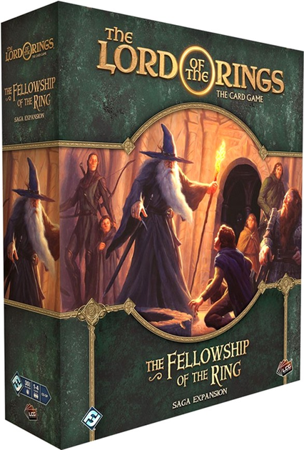 Dodatek do gry Fantasy Flight Games Lord of the Ring The Card Game The Fellowship of the Ring Saga Expansion (0841333113780) - obraz 1