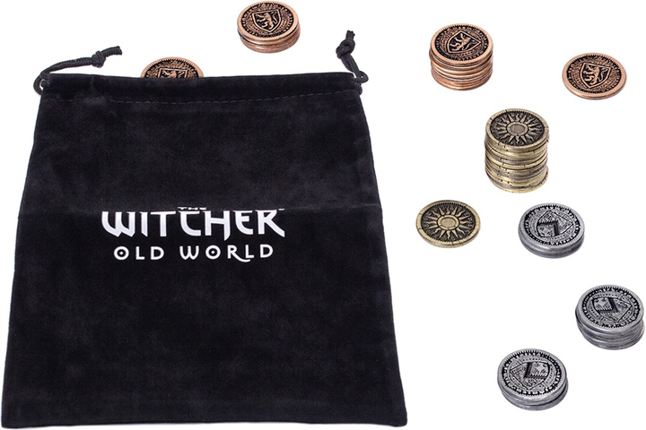 Додаток до настільної гри Rebel The Witcher: The Old World Metal coins (5905289600468) - зображення 3