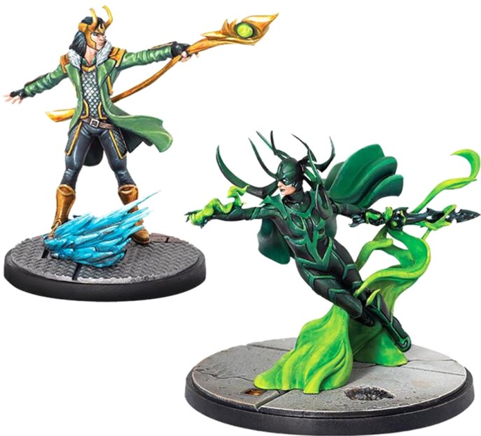 Zestaw figurek do złożenia i pomalowania Atomic Mass Games Marvel Crisis Protocol Asgardian 4 szt (0841333116576) - obraz 3