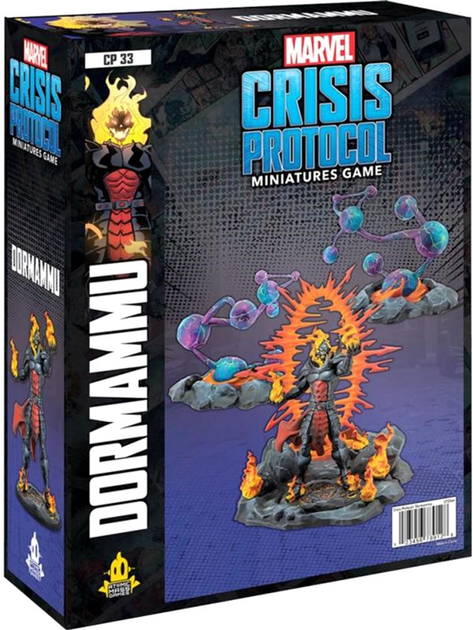 Фігурка для збирання та розфарбовування Atomic Mass Games Marvel Crisis Protocol Dormammu (0841333109318) - зображення 1