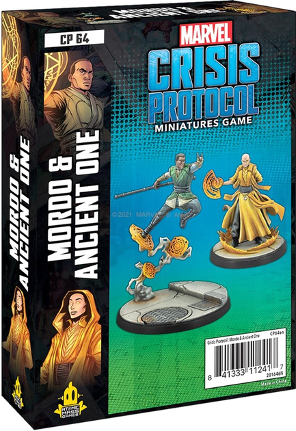 Набір фігурок для складання та розфарбовування Atomic Mass Games Marvel Crisis Protocol Mordo & Ancient One 2 шт (0841333112417) - зображення 1