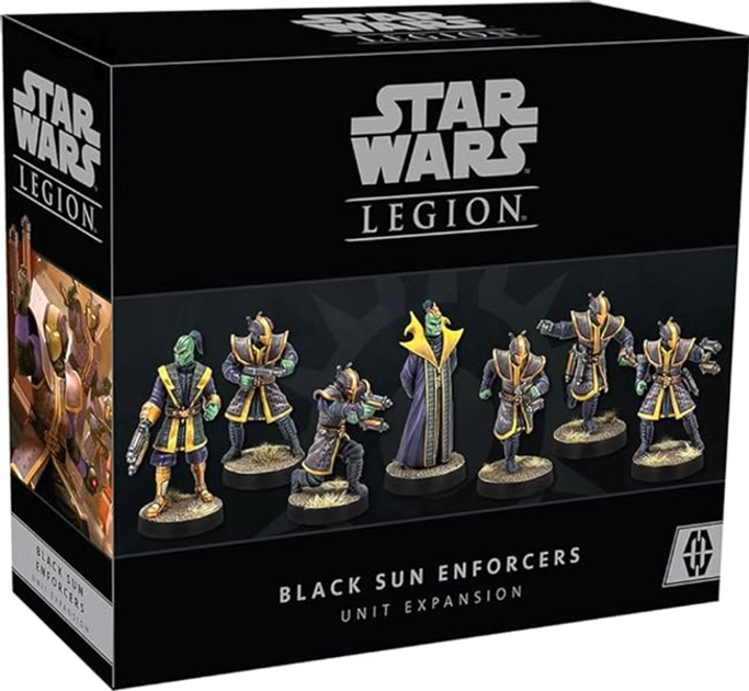 Набір фігурок для збирання та розфарбовування Atomic Mass Games Star Wars Black Sun Enforcers Unit Expansion 7 шт (0841333116439) - зображення 1