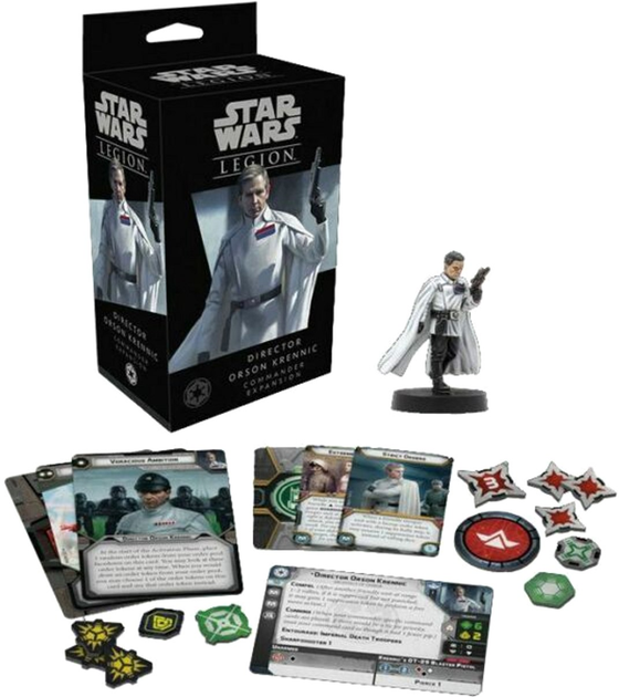 Figurka do złożenia i pomalowania Fantasy Flight Games Star Wars Legion Director Orson Krennic Commander Expansion (0841333107048) - obraz 2