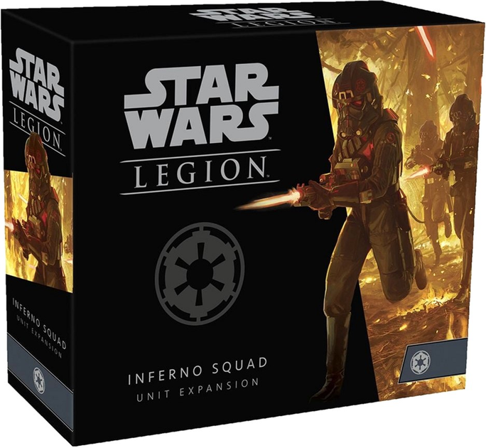 Zestaw figurek do złożenia i pomalowania Fantasy Flight Games Star Wars Legion Inferno Squad Unit Expansion 7 szt (0841333111533) - obraz 1
