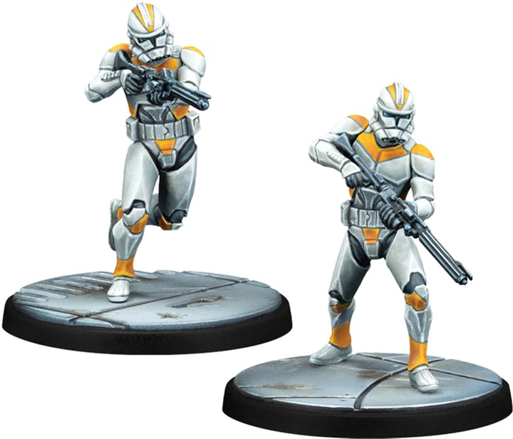 Набір фігурок для складання та розфарбовування Atomic Mass Games Star Wars Shatterpoint Hello There General Obi Wan Kenobi 4 шт. - зображення 3