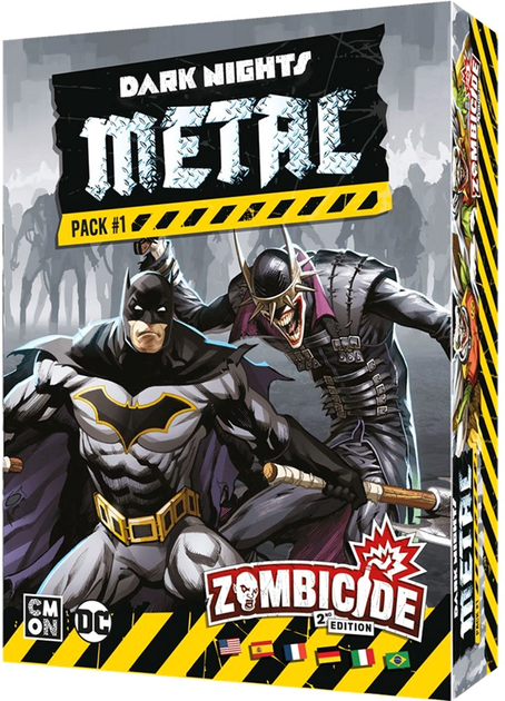 Набір фігурок для розфарбовування Portal Games Zombicide 2nd Edition Dark Nights Metal Pack 1 6 шт (0889696013743) - зображення 1