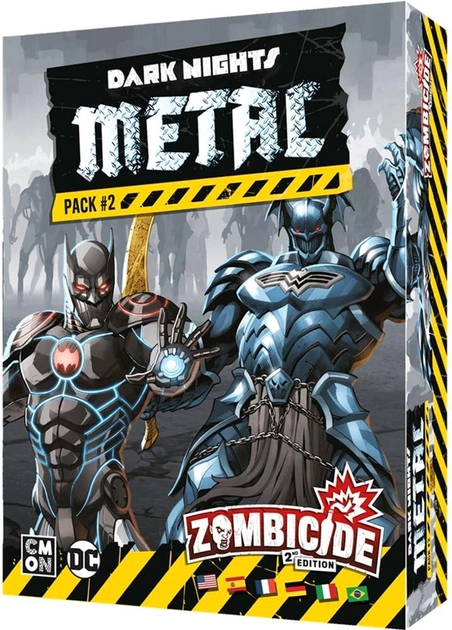Zestaw figurek do pomalowania Portal Games Zombicide 2nd Edition Dark Nights Metal Pack 2 2 szt (0889696013750) - obraz 1