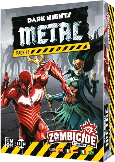 Набір фігурок для розфарбовування Portal Games Zombicide 2nd Edition Dark Nights Metal Pack 3 2 шт (0889696013767) - зображення 1