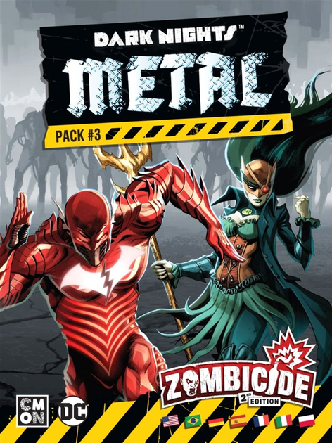 Набір фігурок для розфарбовування Portal Games Zombicide 2nd Edition Dark Nights Metal Pack 3 2 шт (0889696013767) - зображення 2