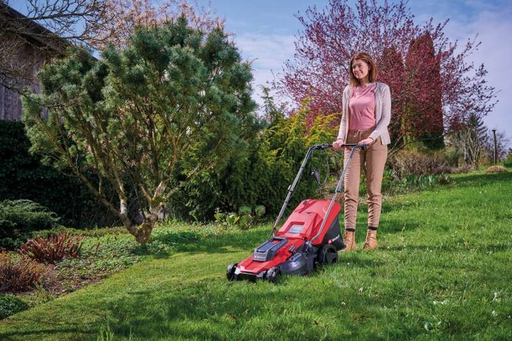 Газонокосарка Einhell електрична GC-EM 1800/43, 1800 Вт, 43 см, 50 л, 20-65 мм, до 800 м2, 12.2 кг (3400090) - изображение 2