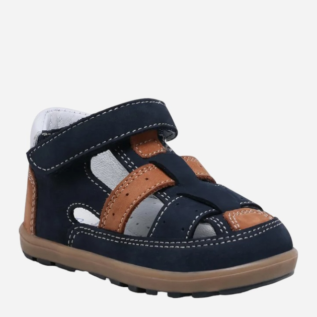 Дитячі сандалі для хлопчика Bartek 11694-004 23 Синій/Коричневий (5903607649489) - зображення 2