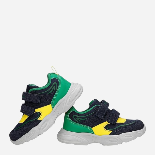 Buty sportowe chłopięce na rzepy Bartek 11043004 21 Granatowe (5904699045265) - obraz 4