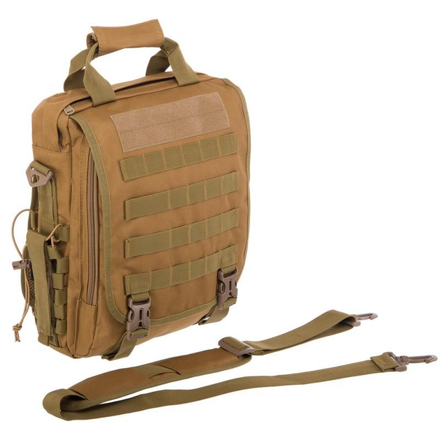 Рюкзак тактичний патрульний однолямковий SILVER KNIGHT TY-9700 розмір 33x27x10см 9л Хакі - зображення 2