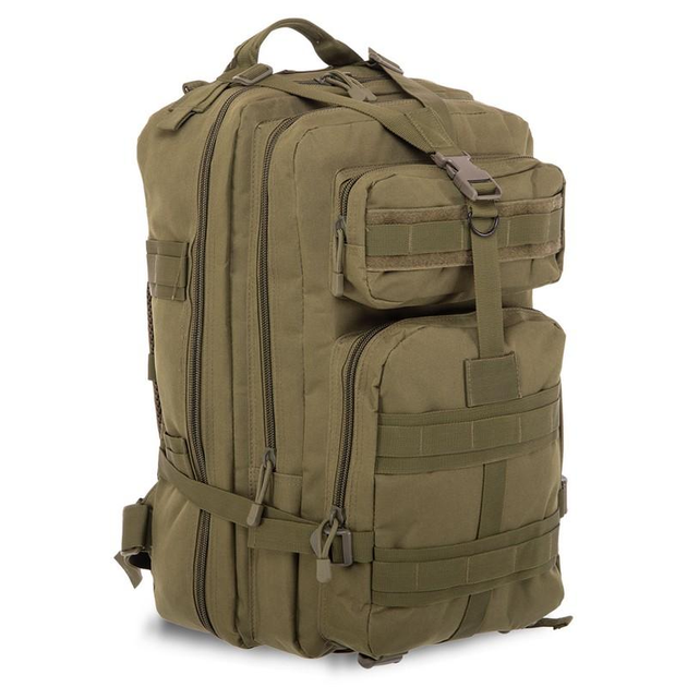 Рюкзак тактический штурмовой SP-Sport ZK-5510 размер 47x28x17см 22л Оливковый - изображение 1