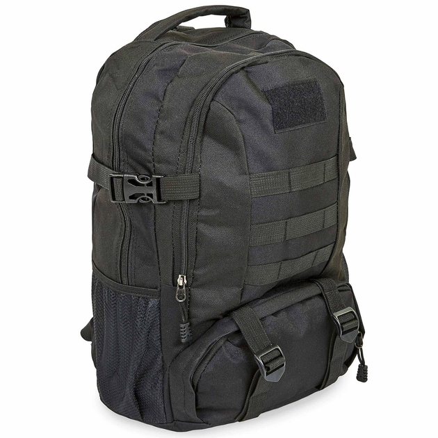Рюкзак тактический штурмовой RECORD TY-0860 размер 48x30x17см 25л Черный - изображение 1