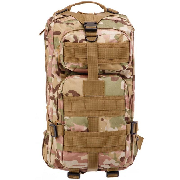 Рюкзак тактичний штурмовий SP-Sport ZK-8 розмір 40х23х23см 21л Камуфляж Multicam - зображення 2