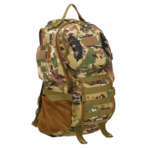 Рюкзак тактический штурмовой трехдневный SILVER KNIGHT TY-02 размер 30x18x51см 27л Камуфляж Multicam - изображение 1
