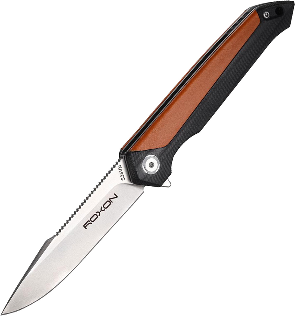 Нож складной Roxon K3 Коричневый (K3-S35VN-BR) - изображение 1