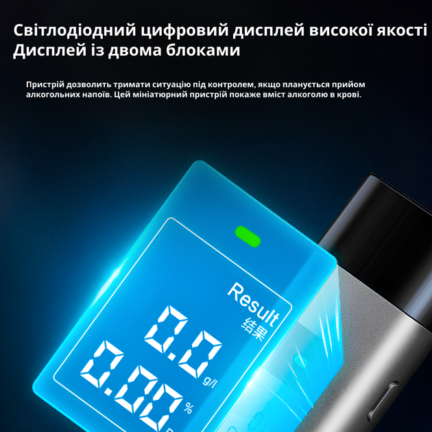 Алкотестер Xiaomi Lydsto T1 – фото, відгуки, характеристики в інтернет ...