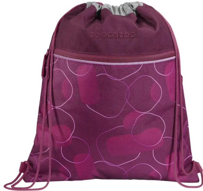 Worek-plecak na buty Coocazoo Berry Bubbles 43x34 cm (4047443468956) - obraz 1