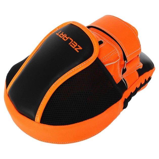 Лапа изогнутая (2шт) Zelart Fight Gear 9057 размер 26x19,5x8см Black-Orange - Фото 8 Лапа изогнутая (2шт) Zelart Fight Gear 9057 размер 26x19,5x8см Black-Orange - изображение 8