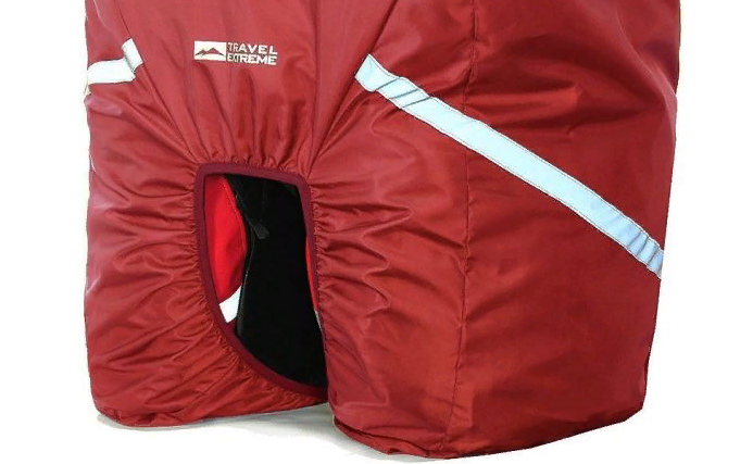 Чехол для защиты велобаула TravelExtreme 75L Red - Фото 2 Чехол для защиты велобаула TravelExtreme 75L Red - изображение 2