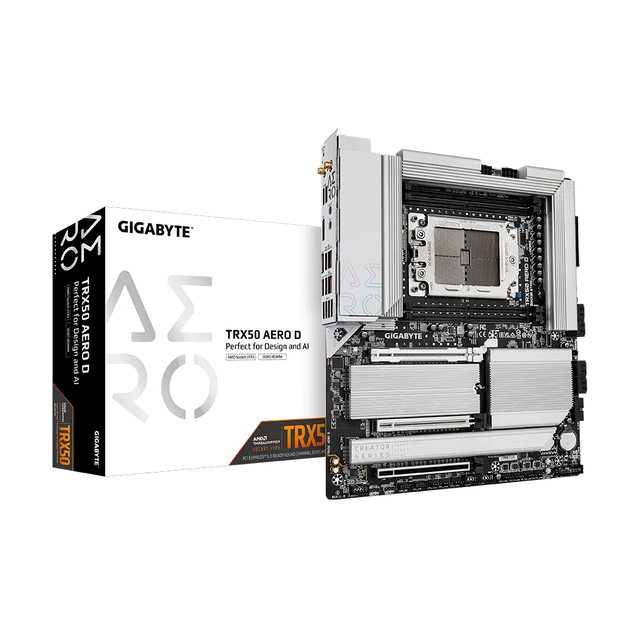 Материнская плата Gigabyte TRX50 AERO D Socket TR5/AMD/E-ATX/1хDisplayPort - изображение 4