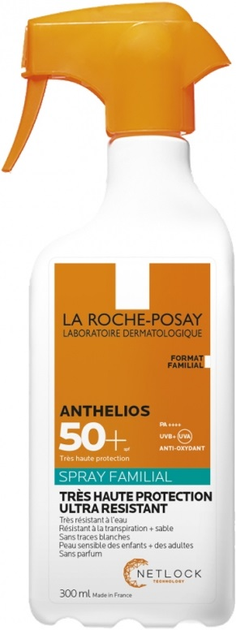 Spray przeciwsłoneczny La Roche Posay Anthelios Family SPF 50+ 300 ml (3337875799348) - obraz 1