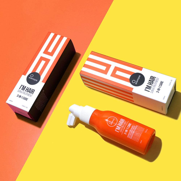 Сонцезахисний спрей для волосся Suntique I'm Hair Sun & Treatment 100 мл (8809548590118) - зображення 3