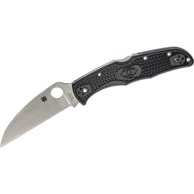 Ніж складаний кишеньковий із фіксацією Back Lock Spyderco C10FPWCBK Endura Wharncliffe 221 мм, Black - зображення 2