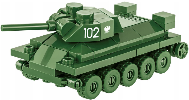 Klocki konstrukcyjne Cobi Historical Collection World War II T-34 101 element (5902251030889) - obraz 3