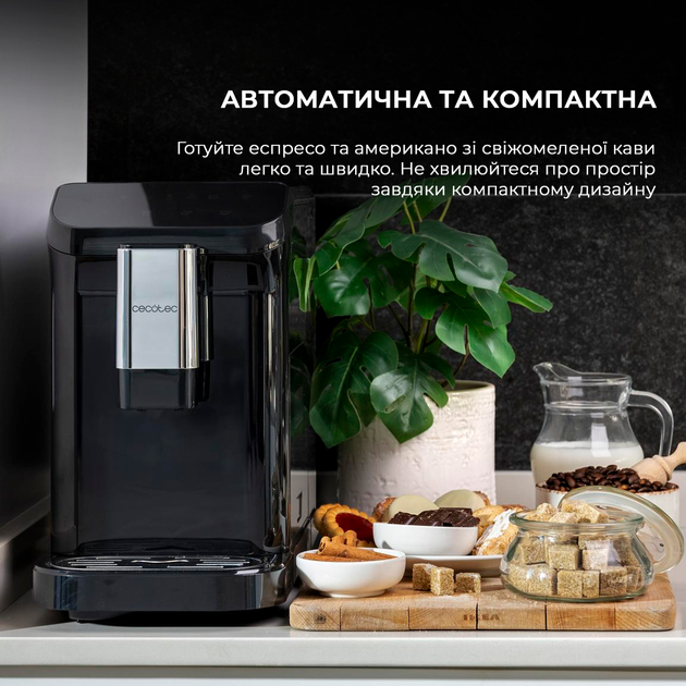 Кавомашина CECOTEC Cremmaet Macchia Black - зображення 3