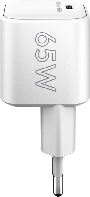 Ładowarka sieciowa Goobay USB-C PD GaN Fast Charger Nano 65W White - obraz 4