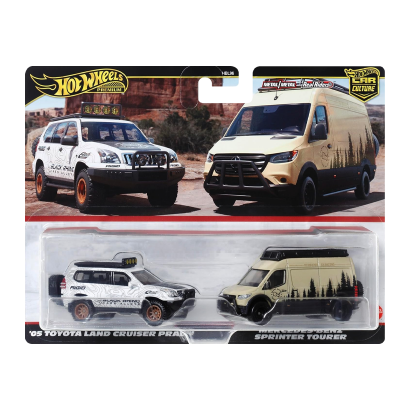 Машинка Premium 2шт Hot Wheels Toyota Land Cruiser Prado