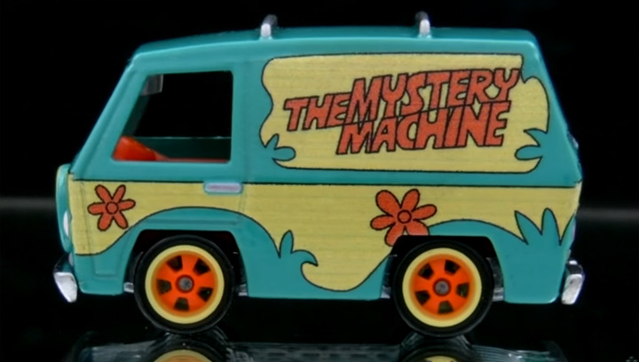 ミニカー Hot Wheels The Mystery Machine Машинка Premium Hot Wheels The Mystery Machine Scooby-Doo! Rep