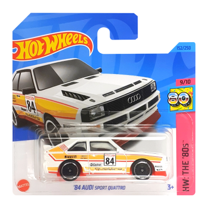 ミニカー a564617 Машинка Базовая Hot Wheels '84 Audi Sport Quattro The `80S 1:64