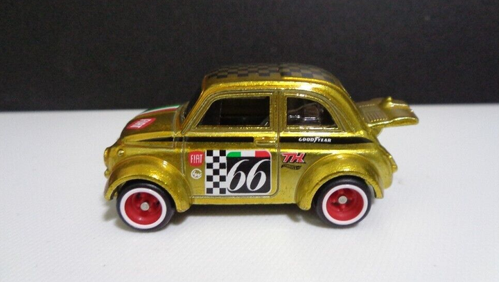 ホットウィール スーパートレジャーハント フィアット 500D Машинка Базовая Hot Wheels '60s Fiat 500D Modificado Super