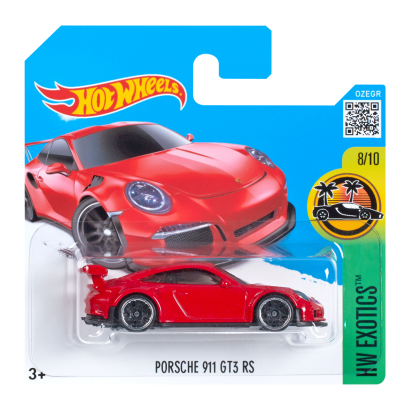 希少！ホットウィール　ポルシェ 911 GT3 RS DHP00 Машинка Базова Hot Wheels Porsche 911 GT3 RS Exotics 1:64 DHP00