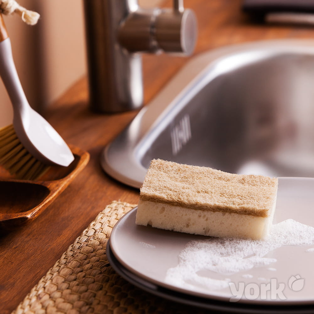 Губка для посуду ECO NATURAL by YORK - Фото 3 Губка для посуду ECO NATURAL by YORK - зображення 3