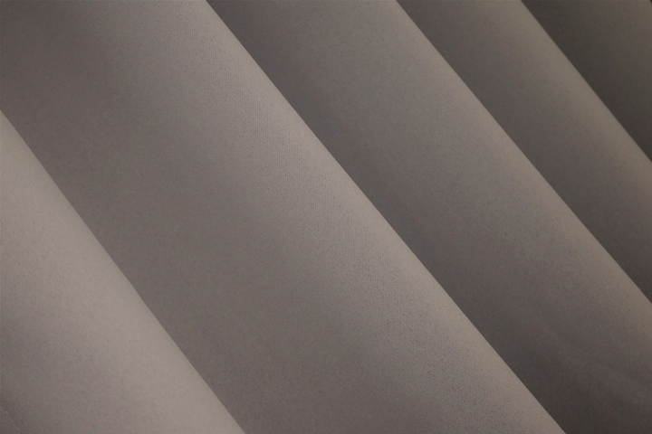 Комплект штор коротких VR-Textil Блекаут Bagema Rvs № 1242ш 130х170 см 2 шт Какао (35-0043) - зображення 8